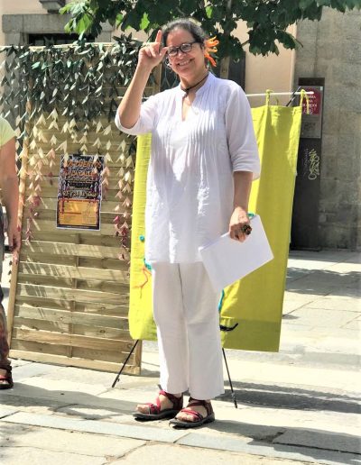 Cuentos de Colombia, el país de los siete colores, en el Festivalillo de calle de el Escorial, 2018