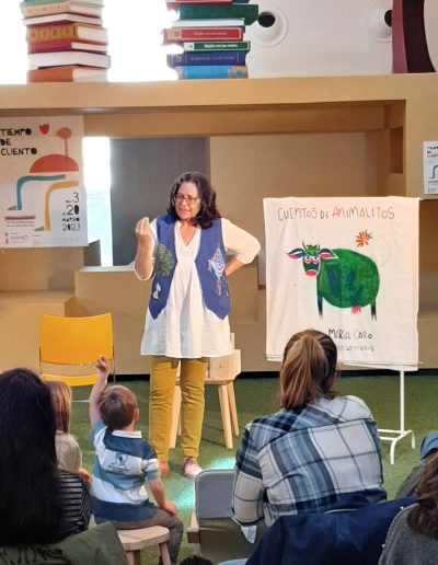"Cuentos de animalitos", dentro del ciclo Algarabía de la asociación MANO, en Casa del Lector