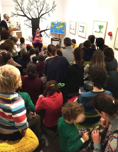 Sesión de cuentos infantiles en el espacio Kalandraka, 2016 ¿Será que hay cuentos?